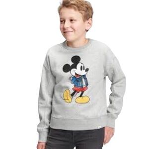Gap Kids Disney Mickey Mouse Grey Sweatshirt